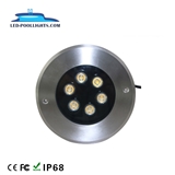 3W 316SS Recessed LED Underwater Light 3PCS High Power LED Swimming Pool Lamp Underwater Spot Light