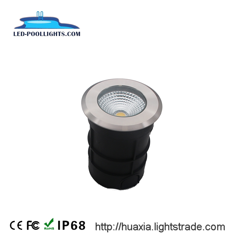 HUAXIA 3W 304SS Recessed LED Underwater Light High Power LED Pool Lights Underwater Swimming