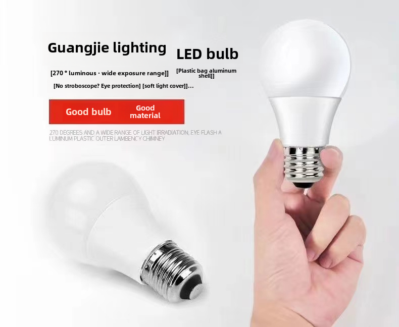 Factory direct sales 220v E27 lamp bulb bulb