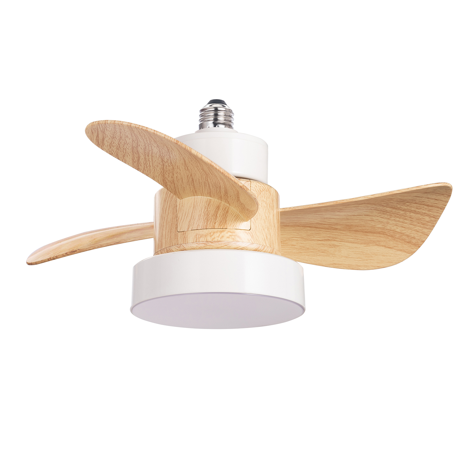 LED fan lamp E27 lamp head fan private model products have multinational patents