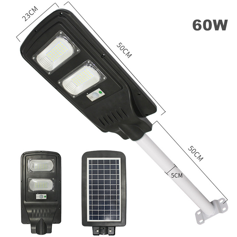 LED Outdoor Lighting Solar Street Light Integrated Type Waterproof Security Yard IP65 All In One Led