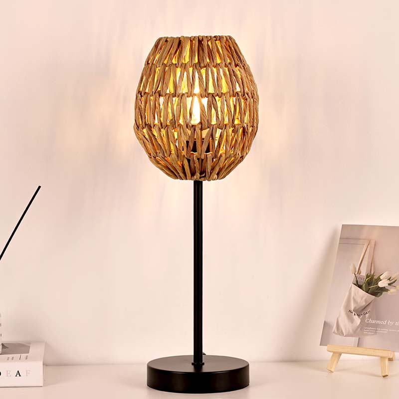 tripod table lamp for bamboo shade