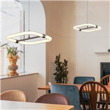 LED pendant light with 360 degree illumination