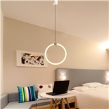 LED pendant light with 360 degree illumination