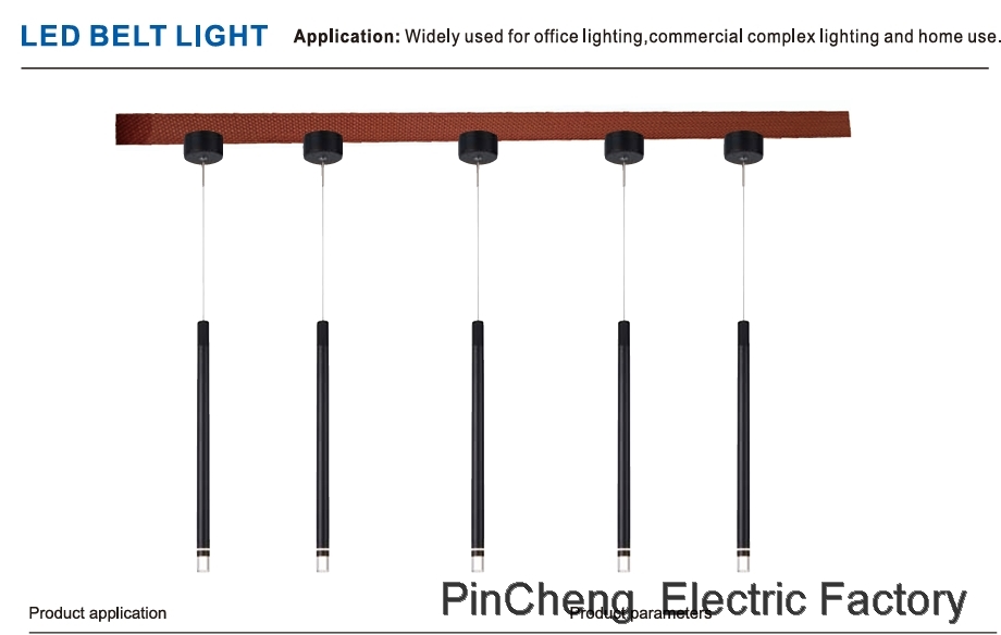 LED BELT LIGHT Application: Widely used for office lighting commercial complex lighting and home use