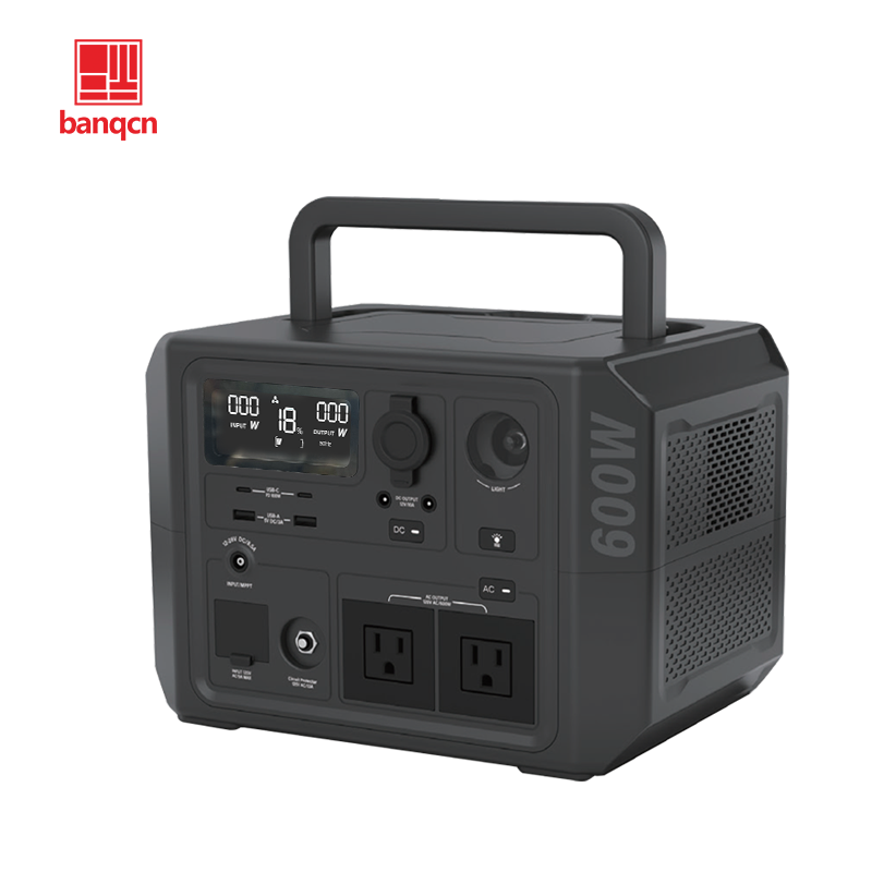 2024 outdoor power 600W large capacity 220V portable energy storage camping power outage emergency s