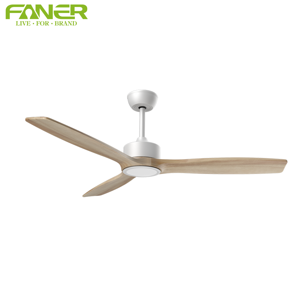 Beige ceiling fan light