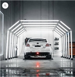 Custom Made Aluminum Car Wrapping Booth Car Care Station Car Workshop Light Tunnel