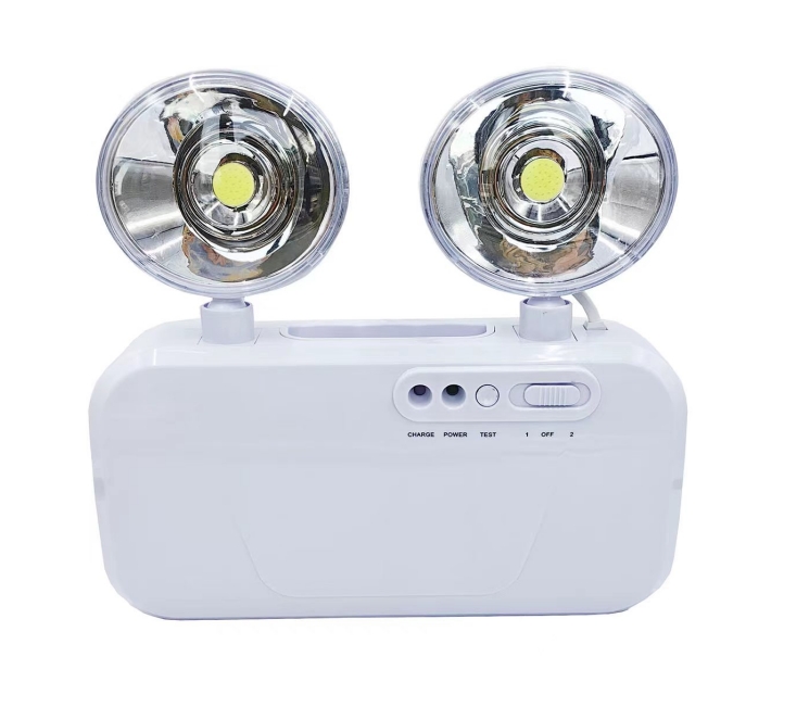 LED emergency lights Cheap Surface Non-maintained Rechargeable Lead-aicd Battery Emergency Twin-head