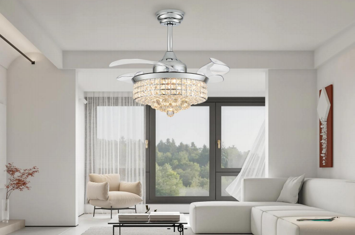 Magic home CRYSTAL INVISIBLE FAN LIGHT HY-8333