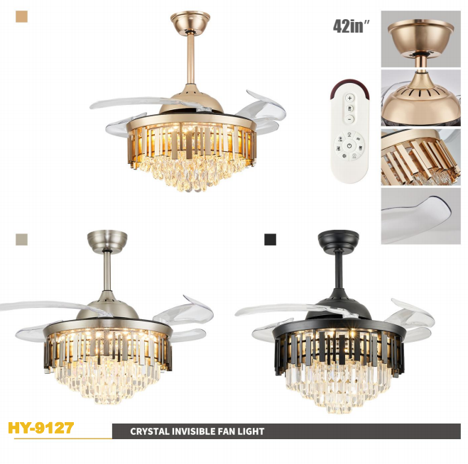 Magic home CRYSTAL INVISIBLE FAN LIGH HY-T9127