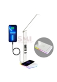 SML 3CCT 5Dimmer Wireless Charging Function Ajustable Table Desk Lamp