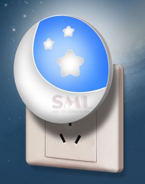 Modern Plug in Bedroom LED Cute Lamp Baby Care Socket Night