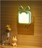 Carton Pattern Bedroom Plug in Bedroom LED Cute Lamp Baby Care Socket Night