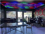 Hexagon Lighting Atmosphere Geometric Design RGB Honeycone Led Lights