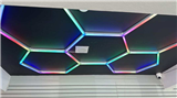 Hexagon Lighting Atmosphere Geometric Design RGB Honeycone Led Lights