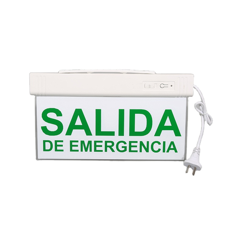 LED Emergency exit light Suitable for indoor lighting fire escape