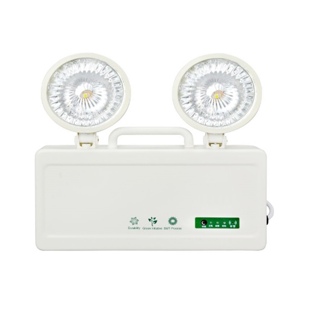 LED Emergency Dual-Head Suitable for indoor lighting fire escape