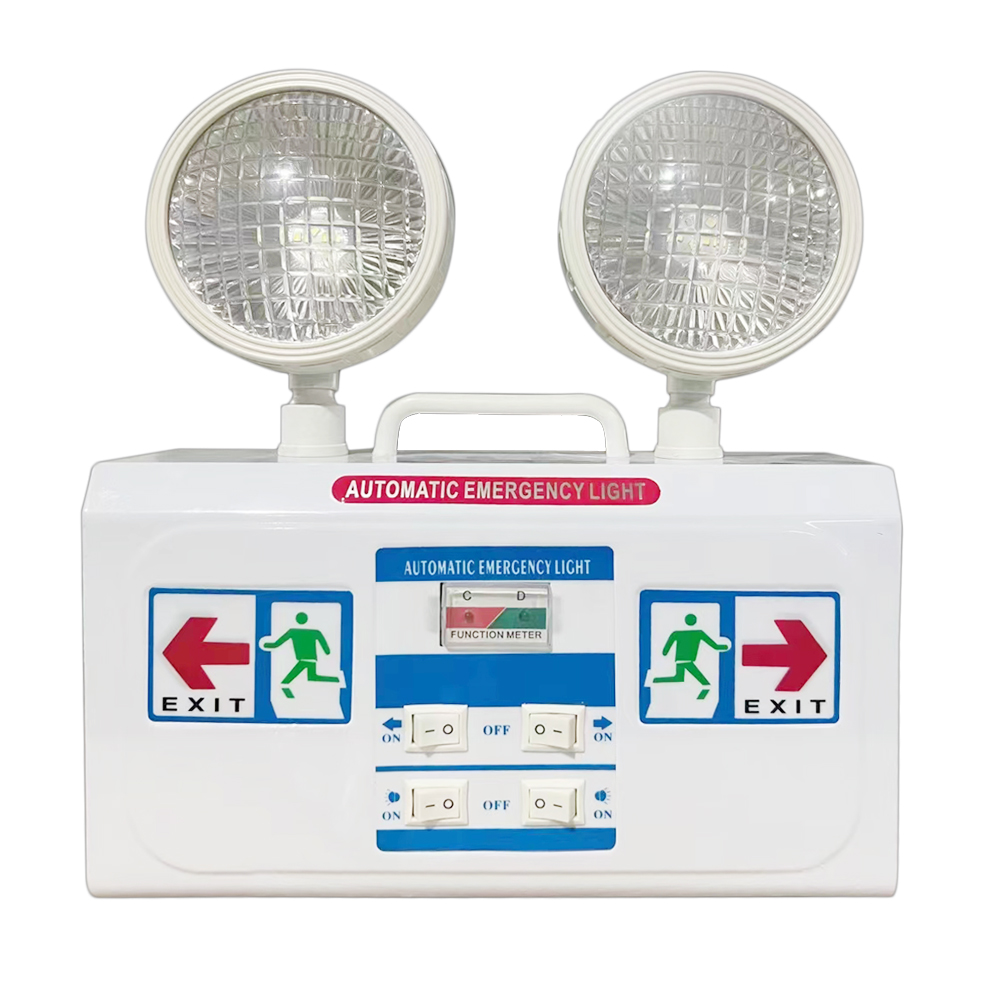 Emergency Dual Head light Suitable for indoor lighting fire escape