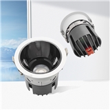 Adjustable 10W LED Downlight Headlight - Robust Aluminum Housing with 15 24 36 55° Lens Choices for