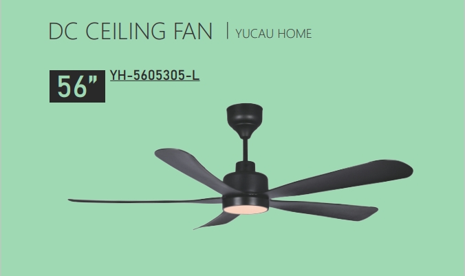 Ceiling fan with light——YH-5605305-L