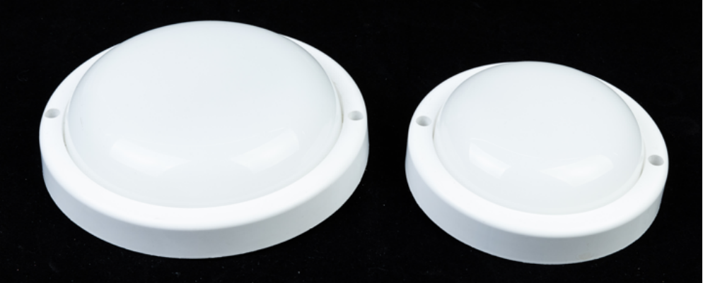 LED Customised Round PC Moisture Resistant Light Bathroom Ceiling Mounting