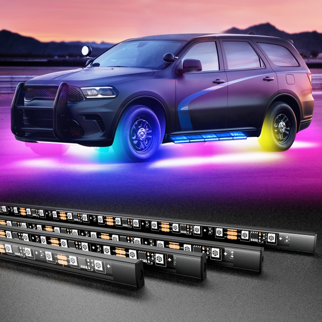 Car Decoration lights Underglow Car strip Light Dream Color RGB Underglow Car strip Light