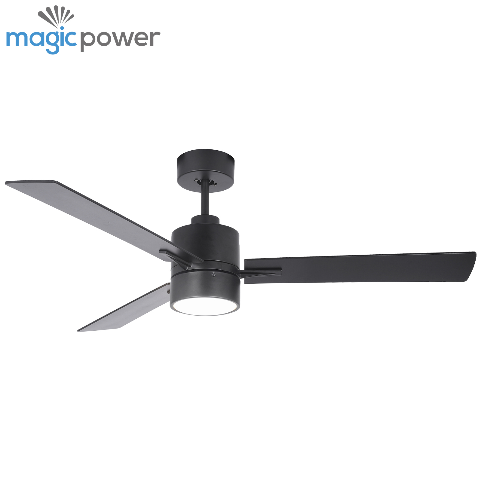 High Quality Big Size Modern Fancy Wood Led Orient Ceiling Fan With Light