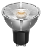 Teco GU10 LED Spotlight 7.5W 2700K 10 Degree Beam Angle Warm White Light for Bedrooms and Galler