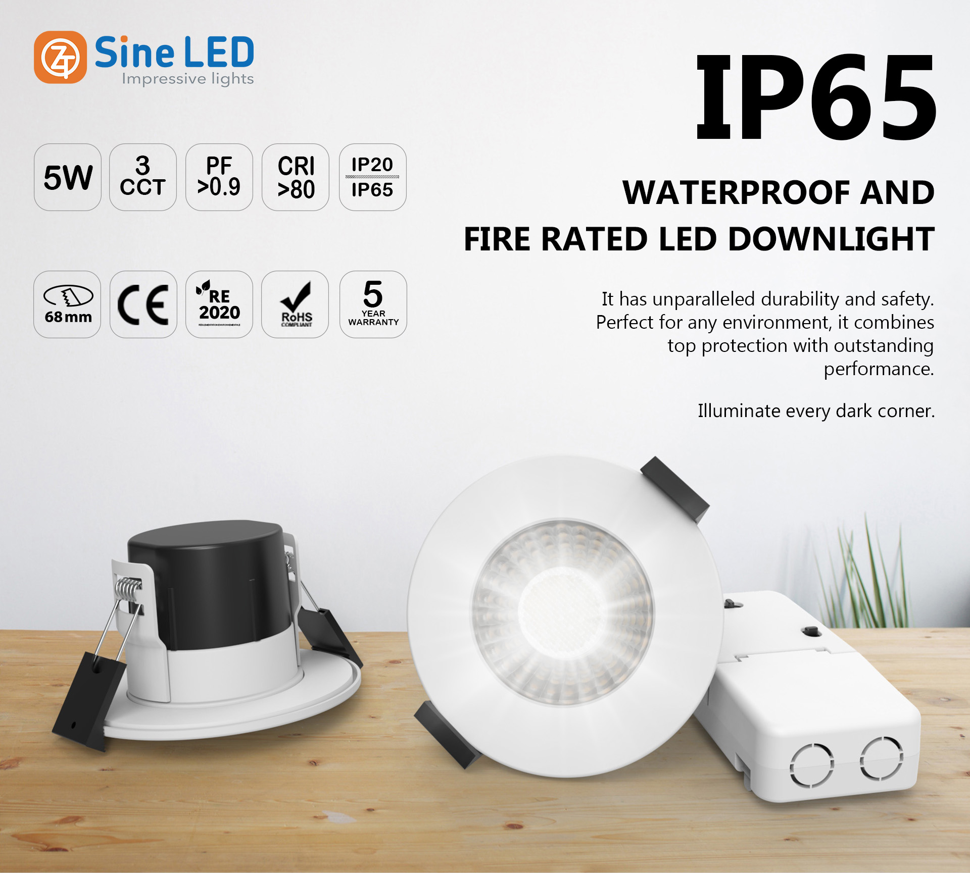 Sineteng DL100-P Ceiling spot light