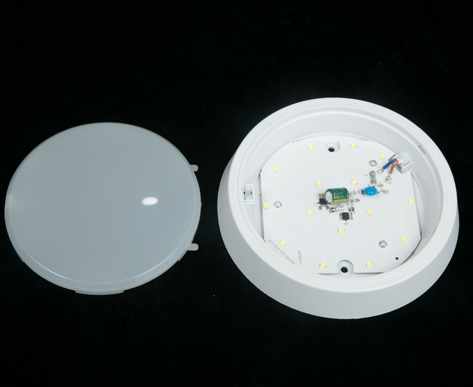 CVL indoor IP64 round 6400k 8w to 28w PP material led light bulkheads