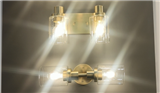 Double head wall lamp