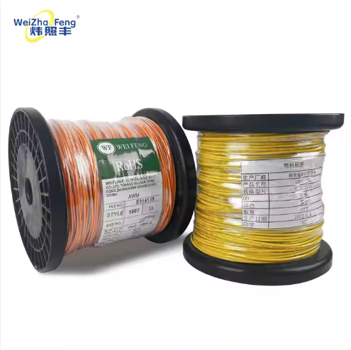 UL1007 300V Red White Black Yellow Single core power wires 10 12 14 16 18 20 22 24 26 28 30 AWG Cabl