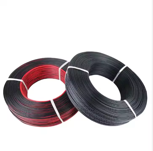 High temperature insulated ribbon cable multi core copper polyvinyl chloride electronic wire strande