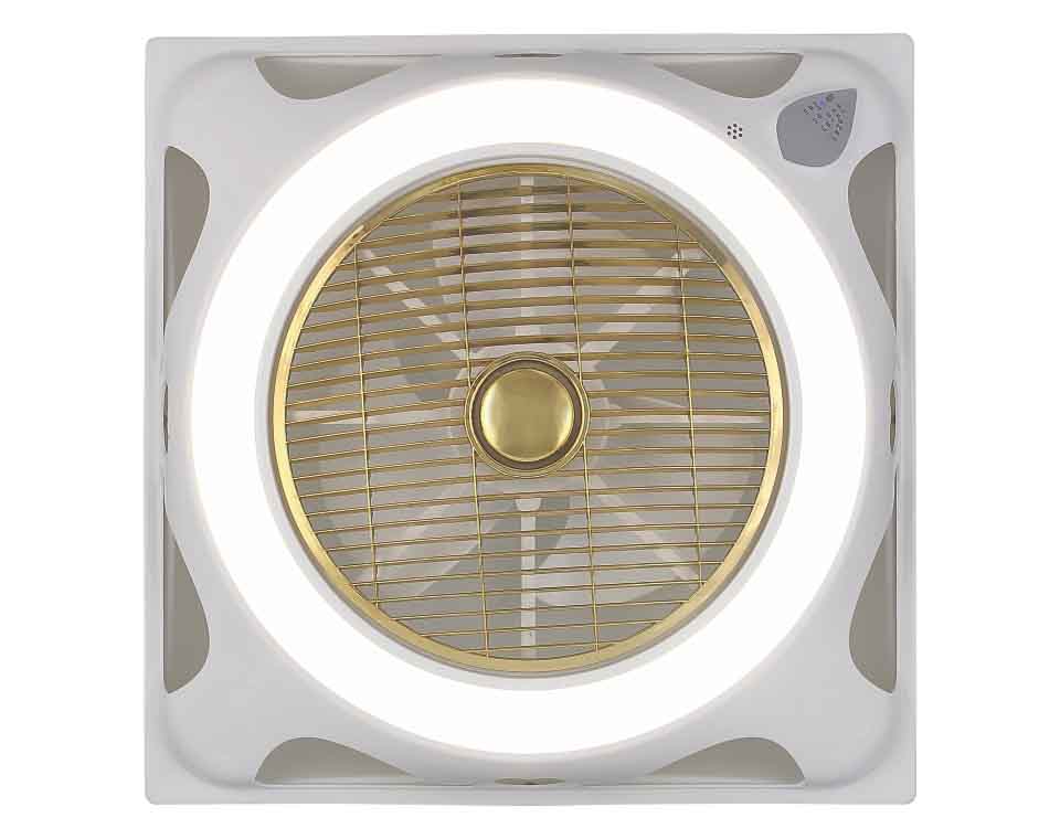 60x60CM FALSE CEILING FAN(14) UR-1417 LED(03+Gold)