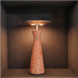 ZH2250 Natural Stone Travertine LED table lamp