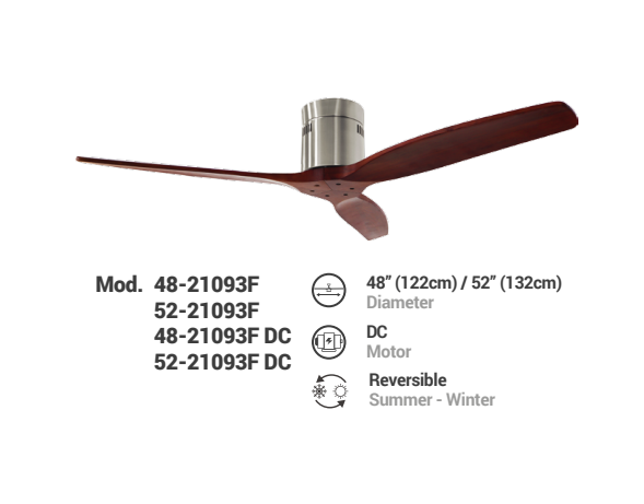 Weihong SOLID WOODBLADESCEILING FAN 52-21093FDC