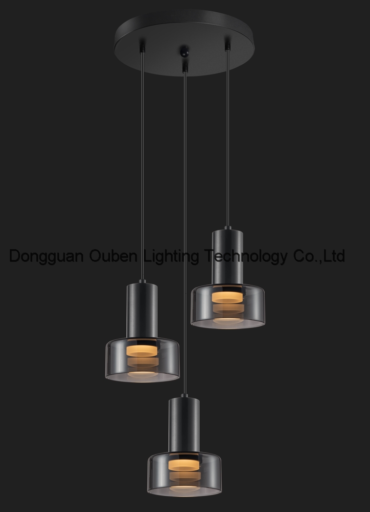 3 heads GU10 Pendant lamp