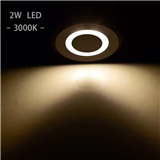2W IP67 Outdoor Deck Light Underground Led Lighting Led Deck Lights ETL