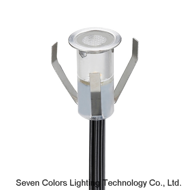 Wholesale Factory Price Stainless Steel 0.7inch Mini Deck Light Led Round Underground Light