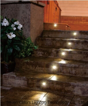 Ip67 Landscape Deck Lights 12v or Solar Underground Lights 1w Waterproof Stair Lights SC-B109A