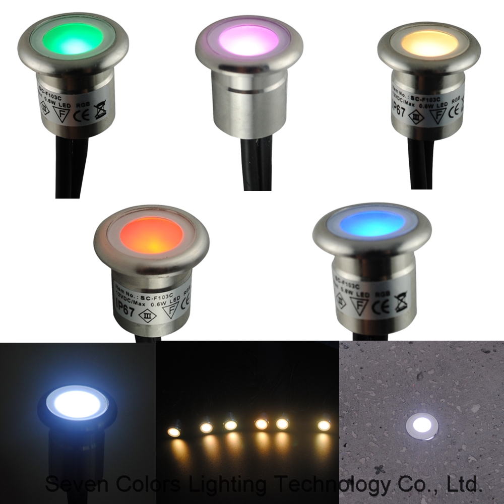 Rgbw Deck Lights Color Changing Decking Kits Waterproof Recessed Step Light