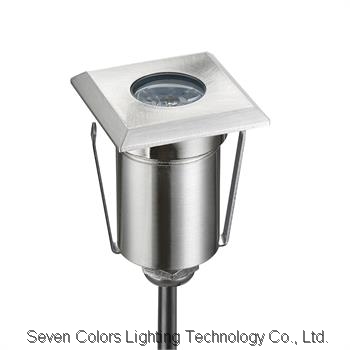 SC-F107A IP67 1.5W LED Step Light Flexible Aluminum 12volt LED Inground Uplights