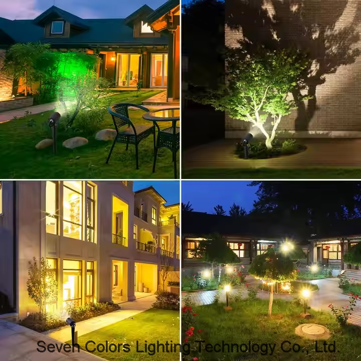 30W Outdoor Lights Landscape Lighting Pathway Light With Spike for Garden yard driveway