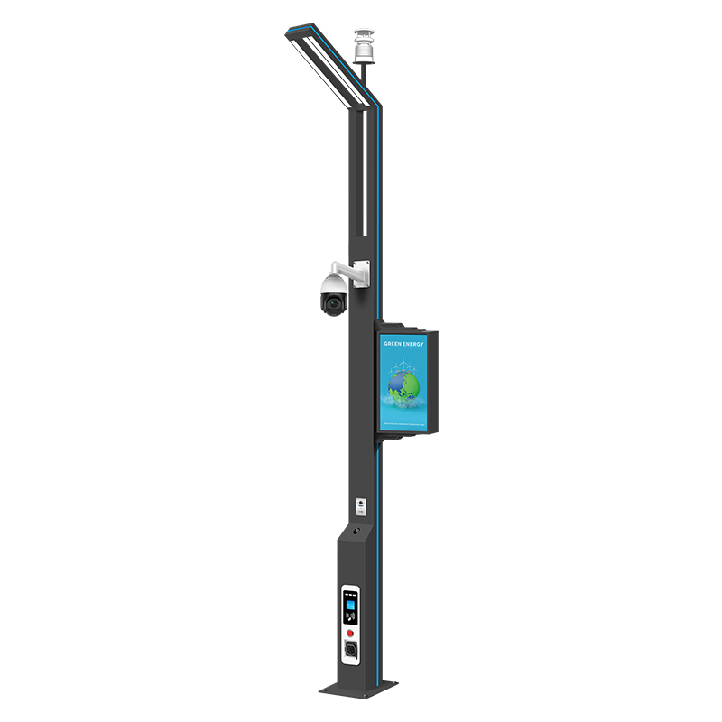 Smart Pole17 Integrated Lighting and EV Charging for Commercial Parking Lots