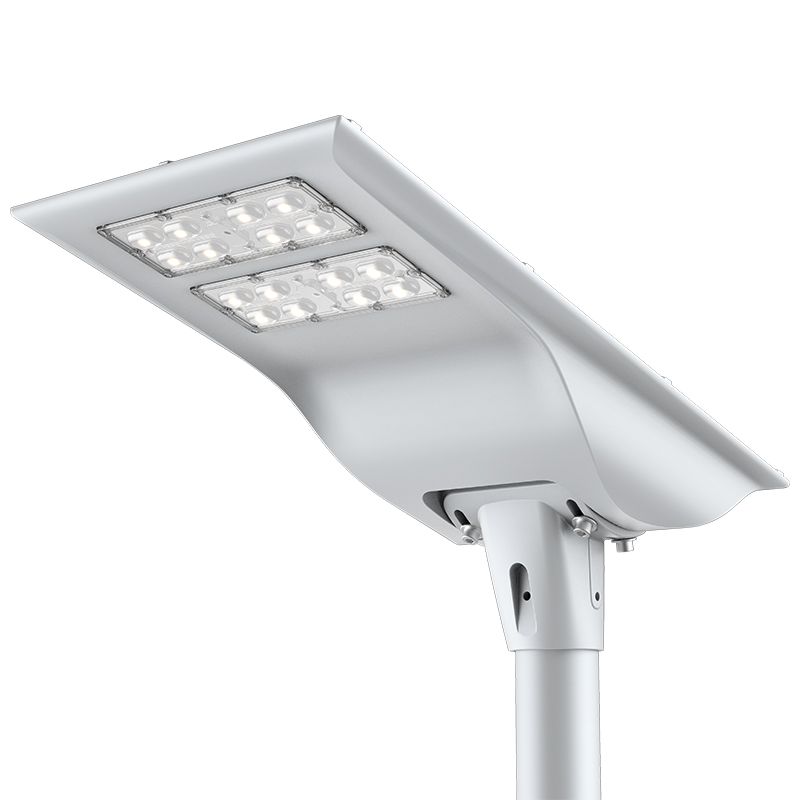 All in one solar street light 20W battery backup for outdoor garden road pathway