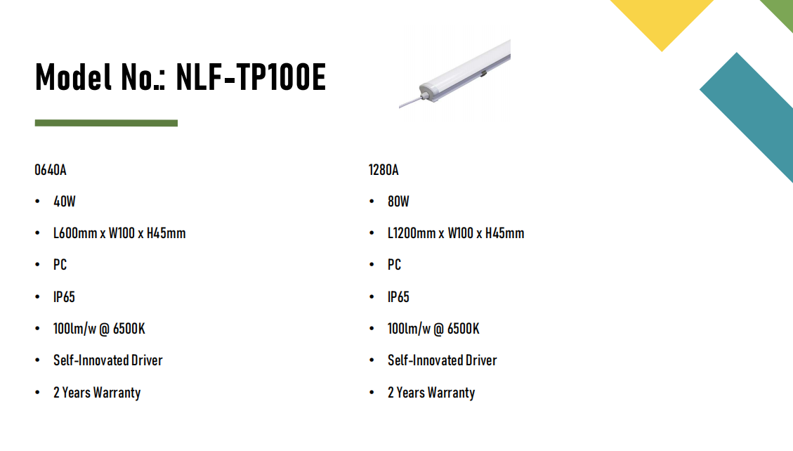 LED TRI-PROOF LIGHT SERIES