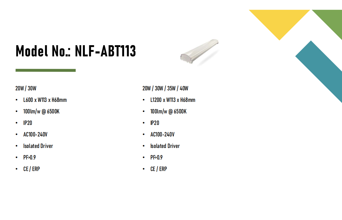 LED BATTEN LIGHT SERIES
