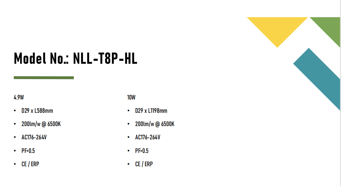 LED T8 SERIES