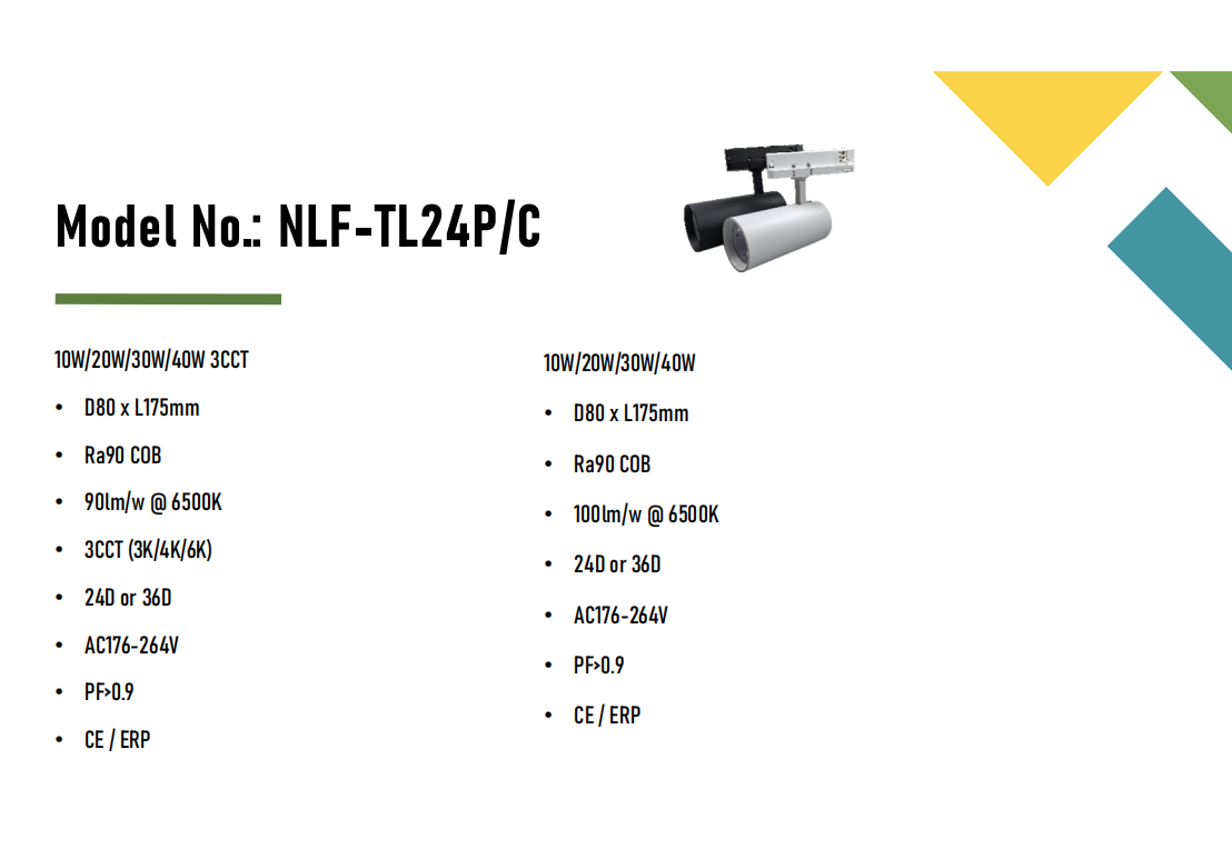 LED COB TRACK LIGHT SERIES